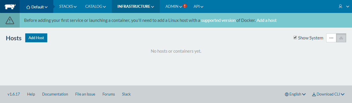 Infrastructure Rancher vide